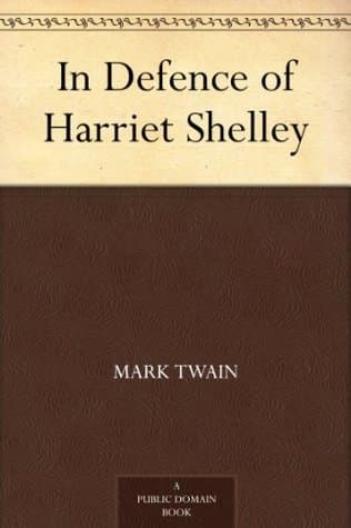 In Defence of Harriet Shelley