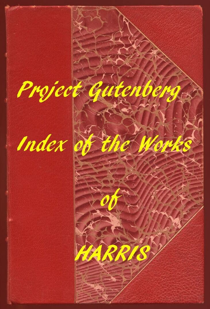 Index of the Project Gutenberg Works of Joel Chandler Harris cover