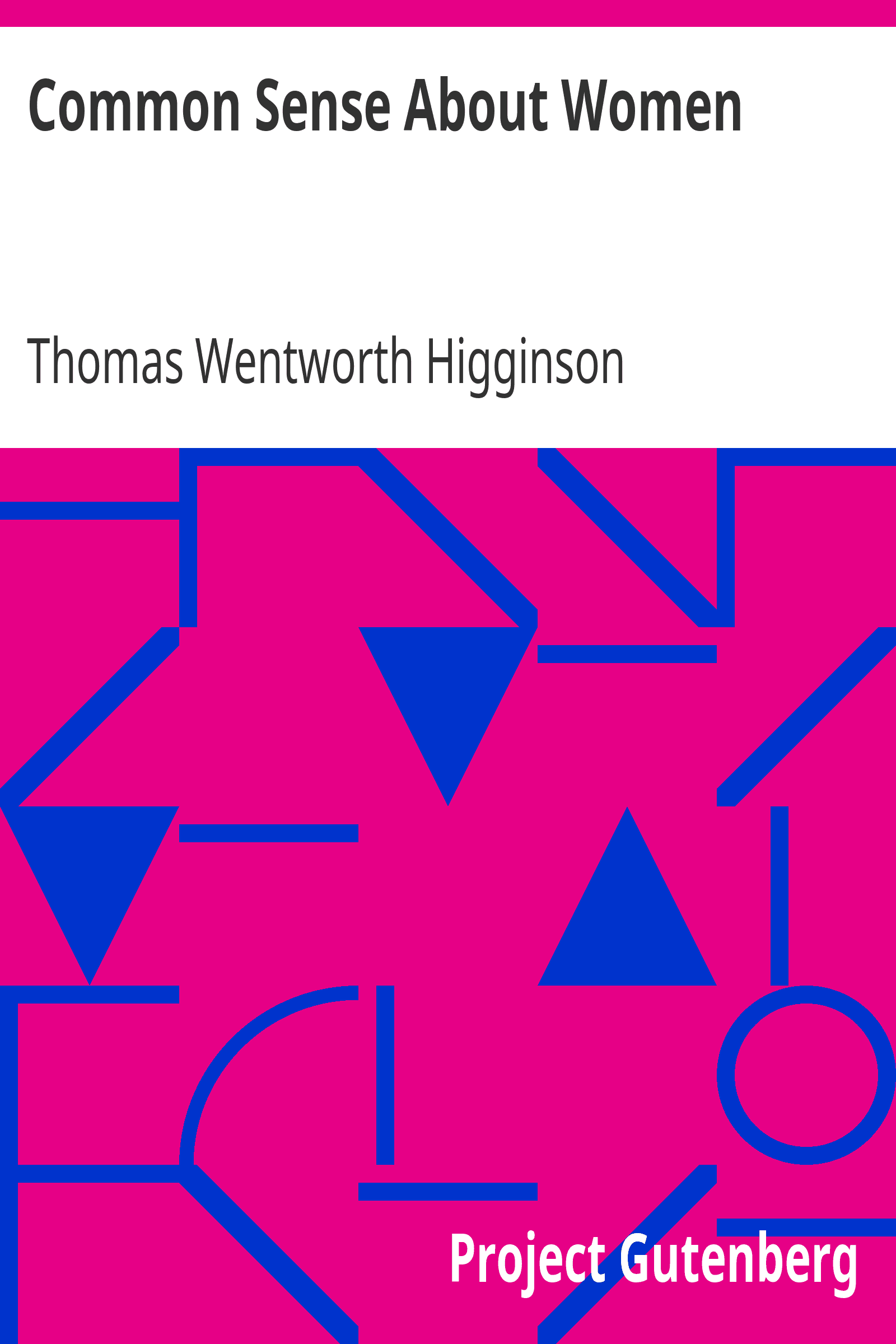 Common Sense About Women cover