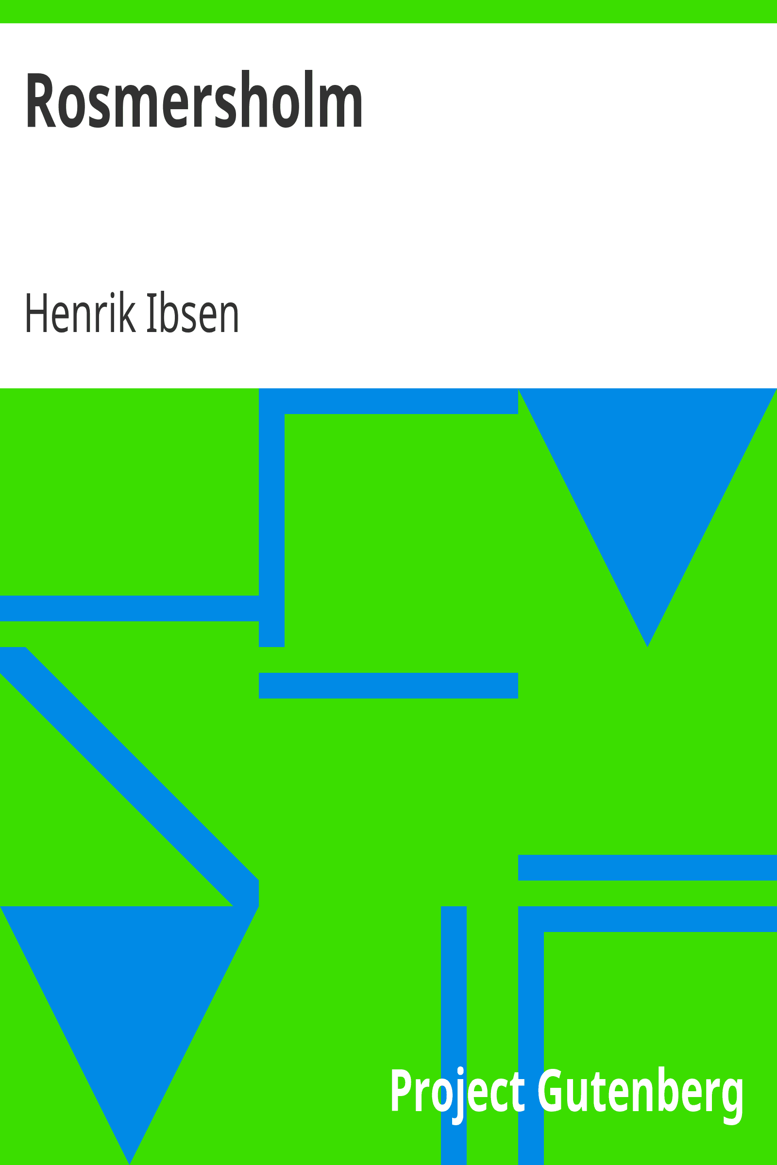 Rosmersholm cover
