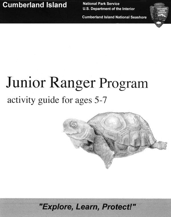 Cumberland Island: Junior Ranger Program Activity Guide for Ages 5-7 cover