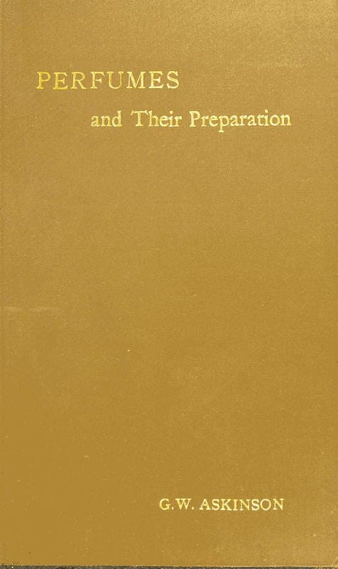 Perfumes and their preparation