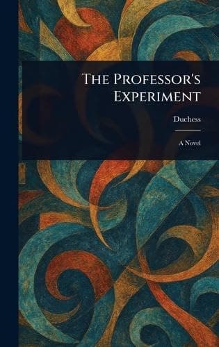 The professor's experiment: A novel, Vol. 1 (of 3) cover