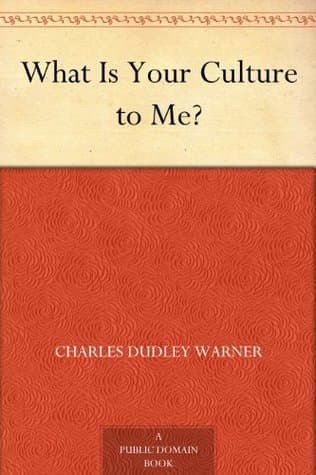 What Is Your Culture to Me? cover