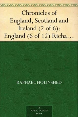 Chronicles of England, Scotland and Ireland (2 of 6): England (01 of 12) / William the Conqueror