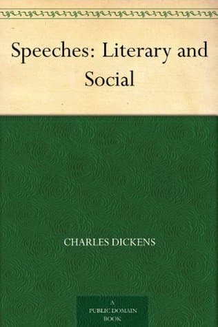 Speeches: Literary and Social