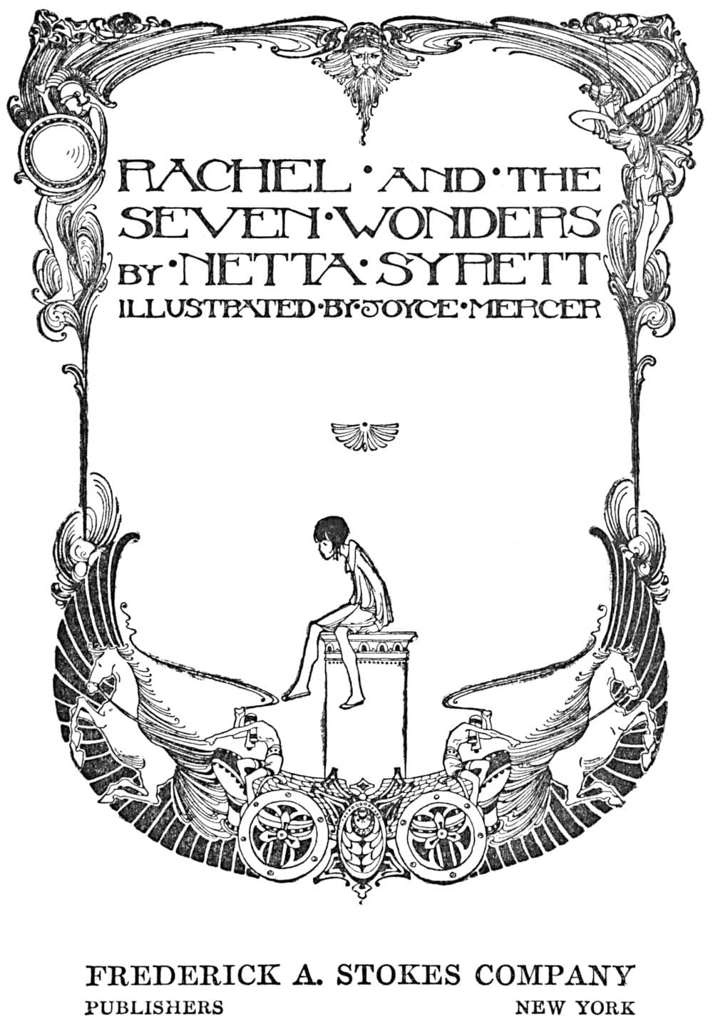 Rachel and the Seven Wonders cover
