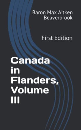 Canada in Flanders, Volume III cover