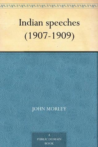 Indian speeches (1907-1909)