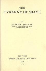 The Tyranny of Shams cover