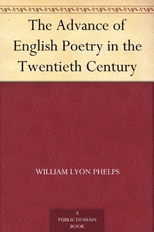 The Advance of English Poetry in the Twentieth Century cover
