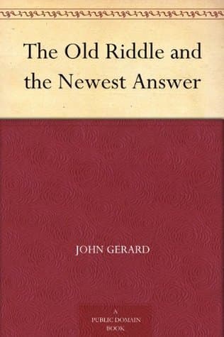The Old Riddle and the Newest Answer